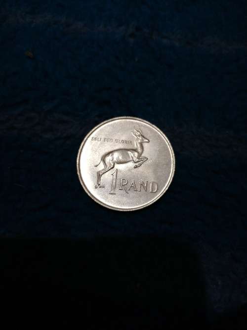 Lovely condition 1967 verwoerd silver one rand coin