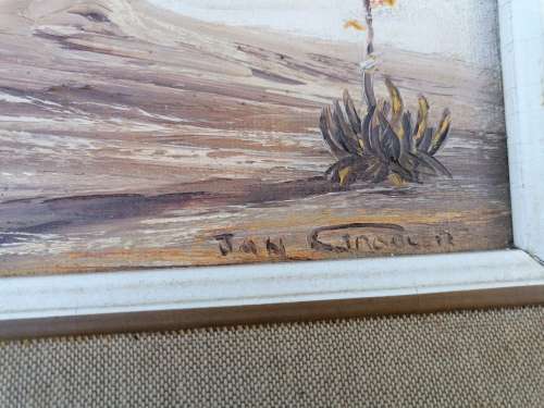 Lovely Jan Grobler painting. Condition as per picture