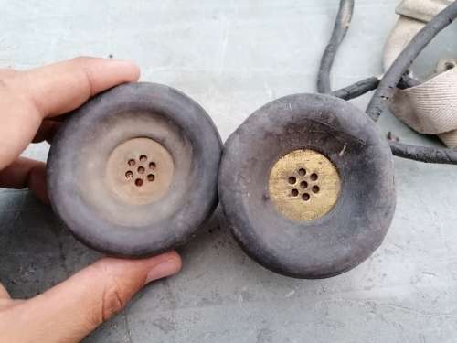 Rare find A Sound powered telephone unit. common use on naval ships
