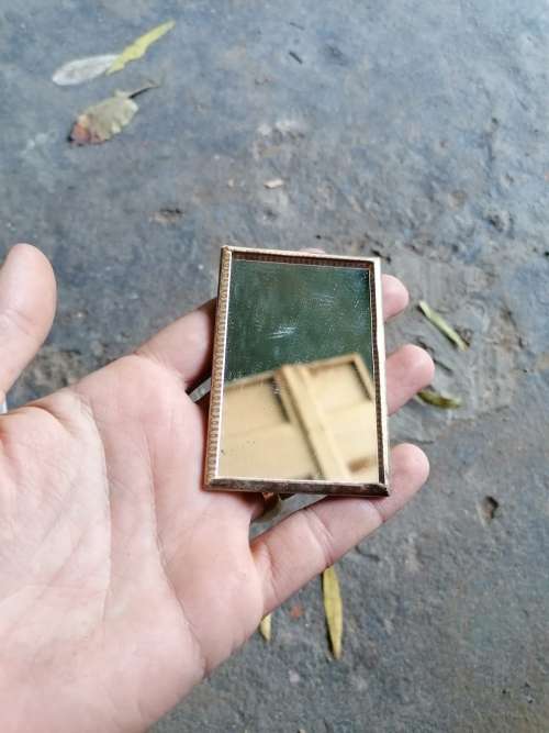 Small religious mirror