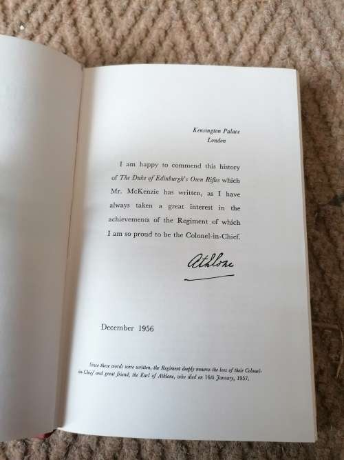 THE  DUKES  SEMPER EADEM  A HISTORY OF  THE DUKE OF EDINBURGH`S OWN RIFLES  1855-1956