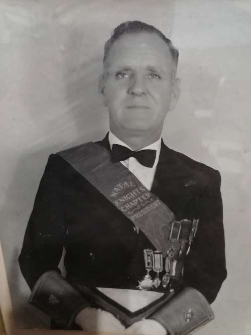 Samuel Yates Natal Knights Chapter Masonic President