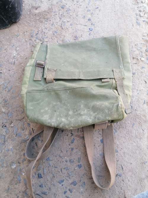 Old back pack, maybe Rhodesia?