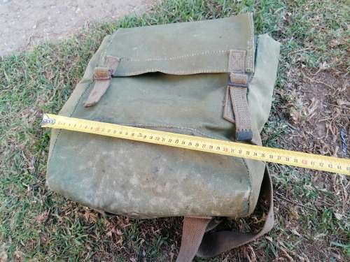 Old back pack, maybe Rhodesia?