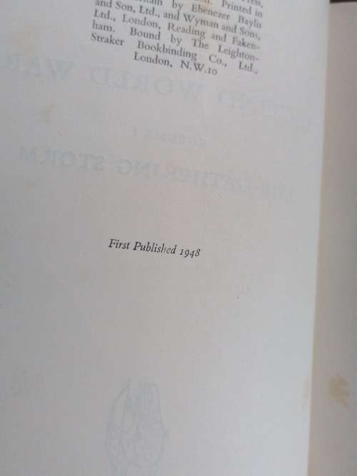 The Second World War By Winston S Churchill Volumes 1-6 By Cassell