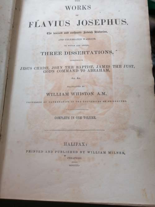 the works of flavius josephus 1850
