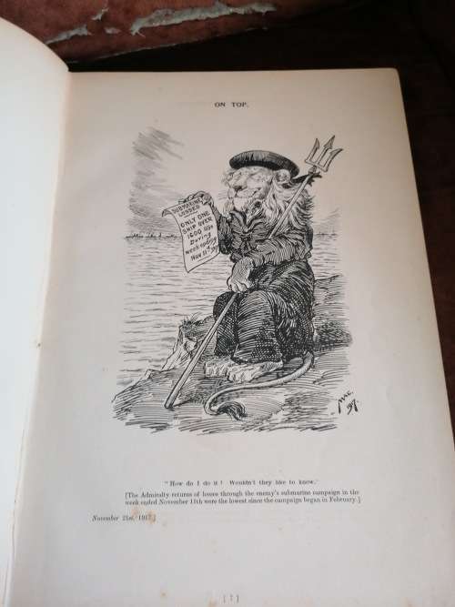 CARTOONS OF THE GREAT WAR (Limited edition but not signed )