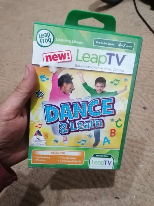 New leapfrog dance and learn game