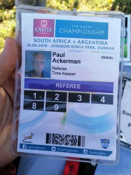 8 ACCREDITATION PASSES - ALL FOR ONE BID