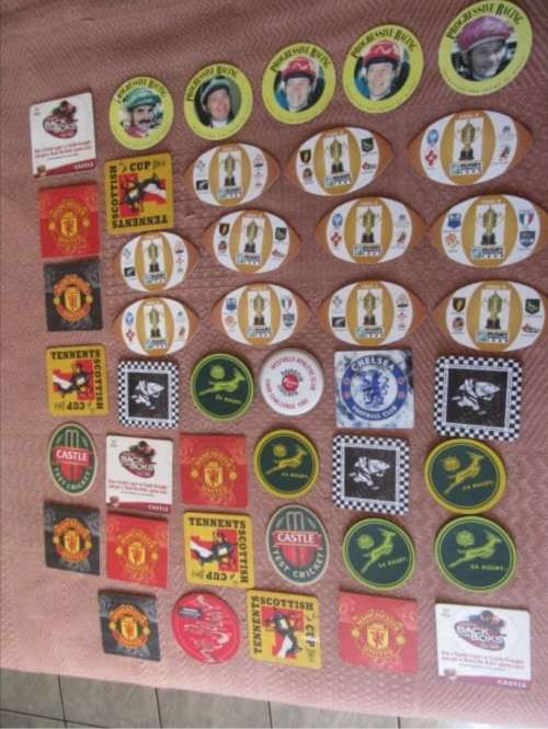 RUGBY, SOCCER AND CRICKET COASTERS