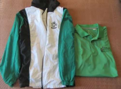 KZN CRICKET UNION TRACK TOP AND DOLPHINS CRICKET SHIRT - BOTH FOR ONE BID