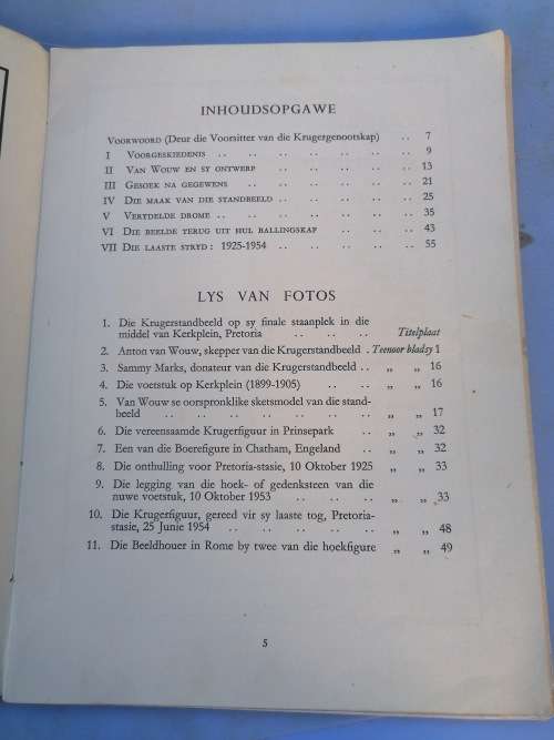 DIE GESKIEDENIS VAN DIE KRUGER STANDBEELD J.H. Breytenbach