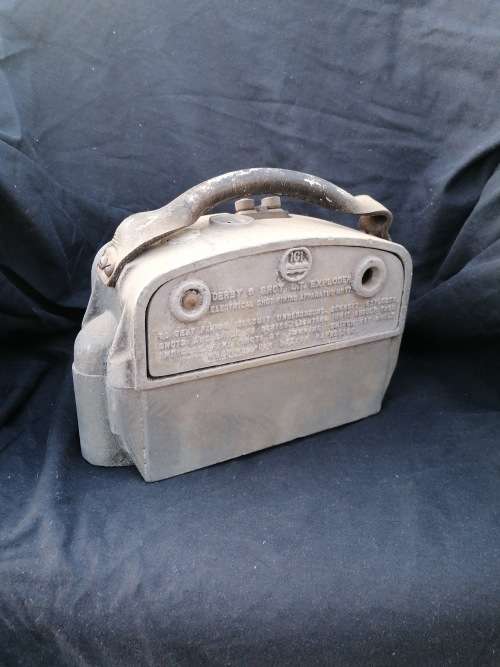 ici derby 6 shot exploder mining miners colliery pit memorabilia