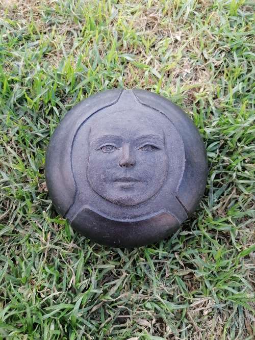 Unusual black pottery