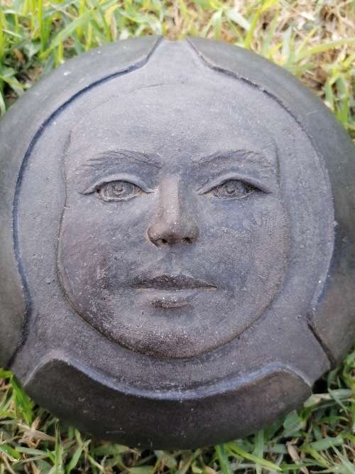 Unusual black pottery