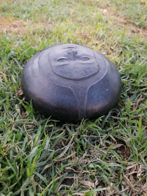 Unusual black pottery