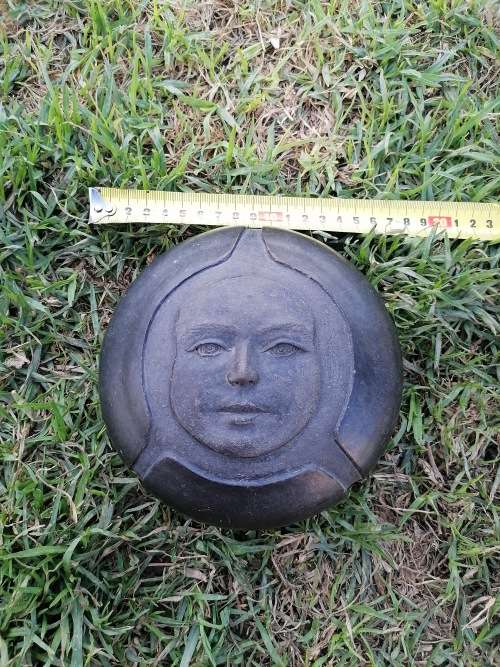 Unusual black pottery