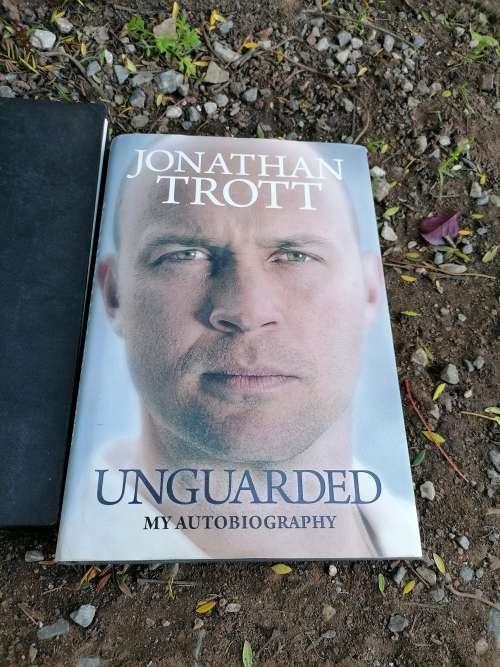 JONATHAN TROTT SIGNED HARDBACK BOOK - UNGUARDED