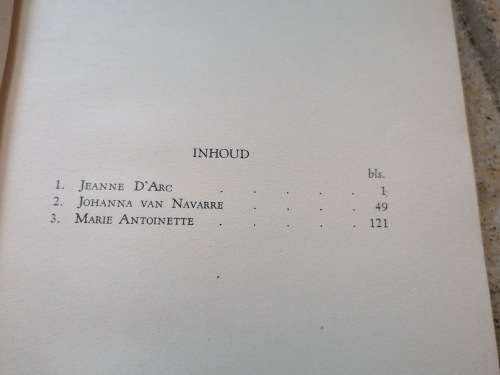 drie beroemde franse vroue deur A.Maree 1935