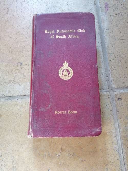 Rare book ROYAL AUTOMOBILE CLUB OF SOUTH AFRICA 1938