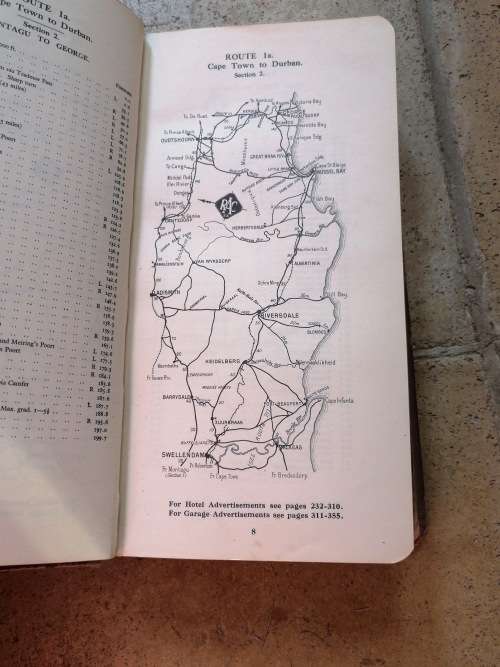 Rare book ROYAL AUTOMOBILE CLUB OF SOUTH AFRICA 1938