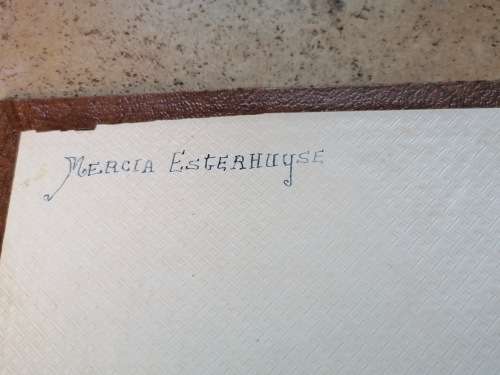 Vintage Autograph album