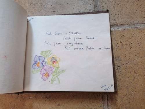 Vintage Autograph album