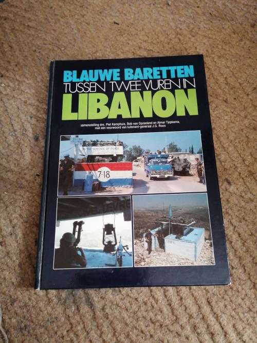Blauwe baretten tussen twee vuren in Libanon