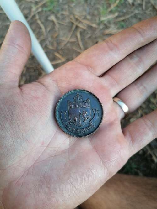 ANTIQUE STRENUE MEDAL BELONGED TO D. MELVILL SEPT 1919