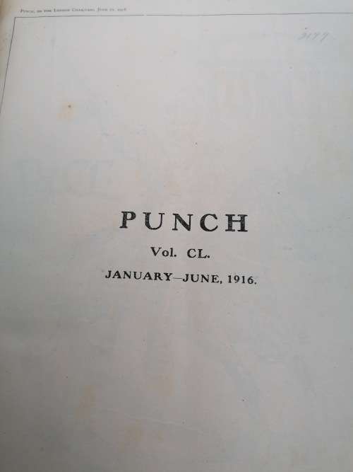 PUNCH VOL CL JANUARY - JUNE 1916