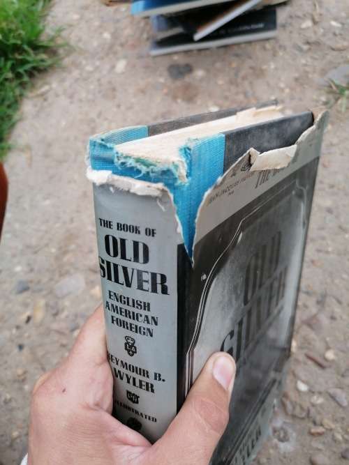 THE BOOK OF OLD SILVER ENGLISH, AMERICAN FOREIGHN 1937 FIRST EDITION