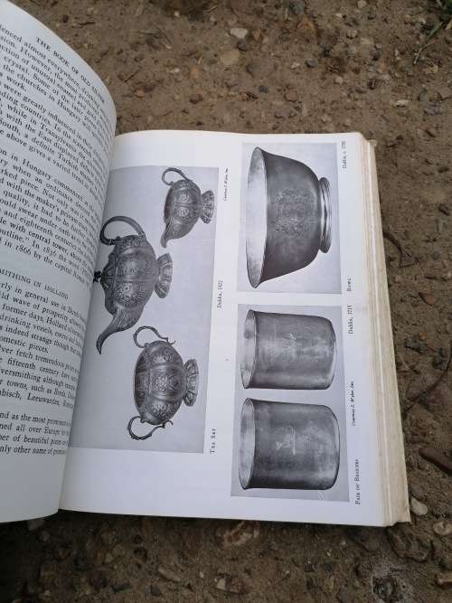 THE BOOK OF OLD SILVER ENGLISH, AMERICAN FOREIGHN 1937 FIRST EDITION