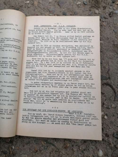 Die conradie geslag register 1978 uitgawe