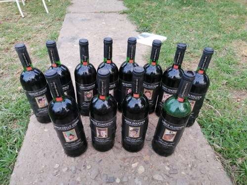 RARE 1999 SA cricket team special release wine collection