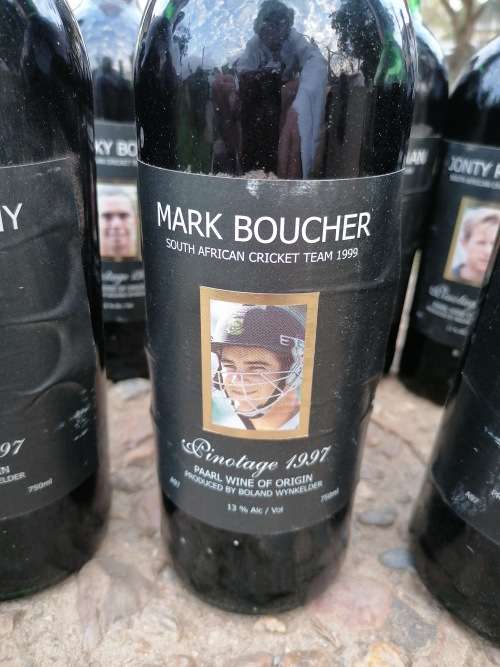 RARE 1999 SA cricket team special release wine collection