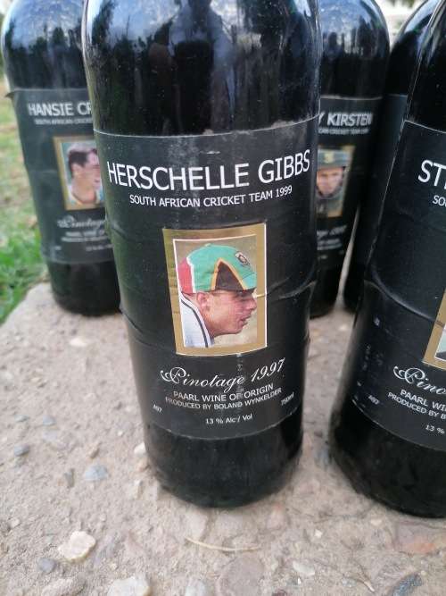 RARE 1999 SA cricket team special release wine collection