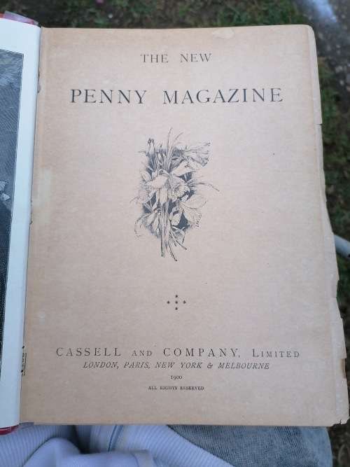 the new penny magazine 1900 includes Boer war content