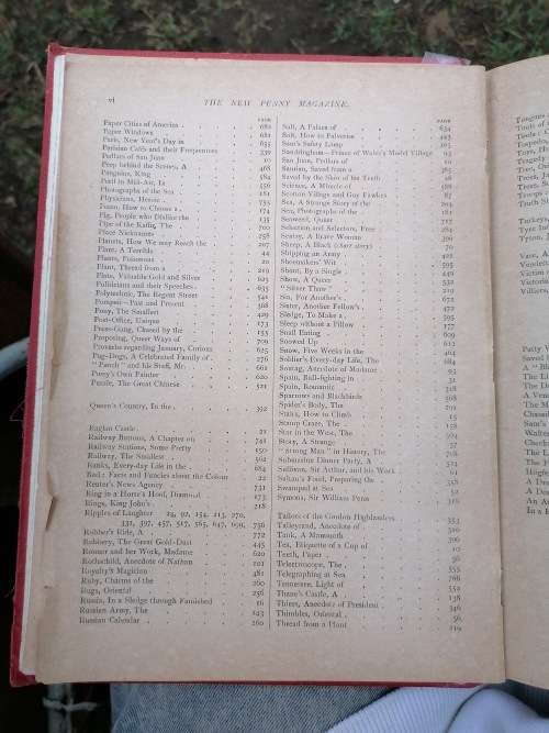 the new penny magazine 1900 includes Boer war content