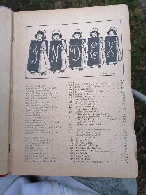 the new penny magazine 1900 includes Boer war content