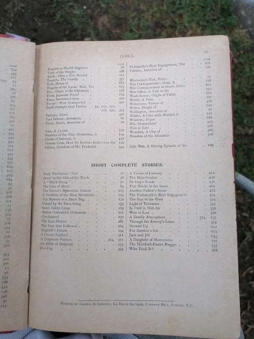 the new penny magazine 1900 includes Boer war content
