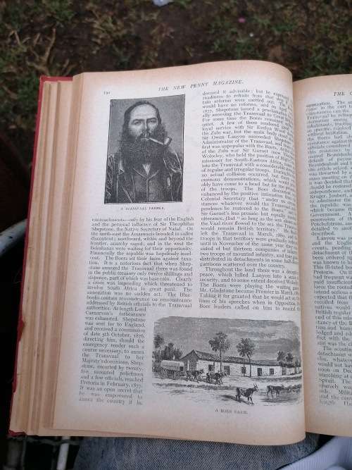 the new penny magazine 1900 includes Boer war content