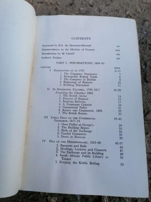 MEN OF GOOD HOPE THE STORY OF THE CAPE TOWN CHAMBER OF COMMERCE 1804-1954