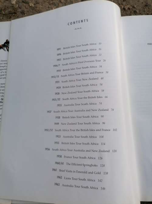 Springbok Rugby - An Illustrated History 1891-1995