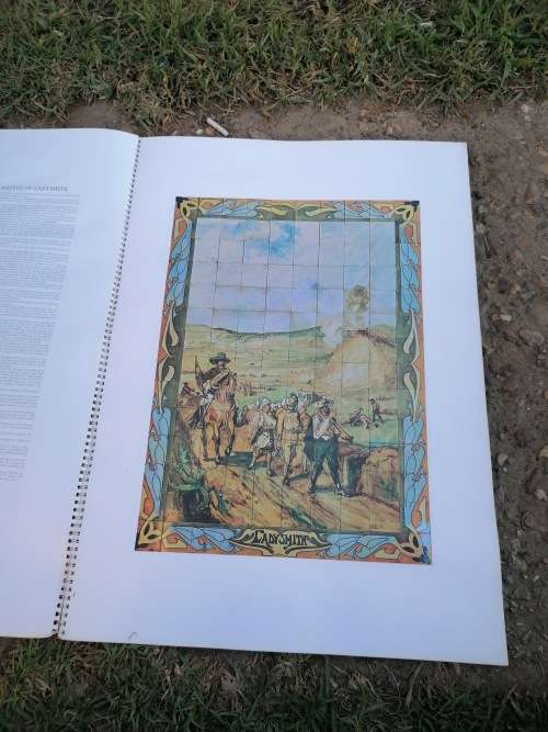 Historic Tableaux on Tiles / Historiese Tablos op Teëls  Dr C.J Scheepers Strydom (Afrikaans) Mr H