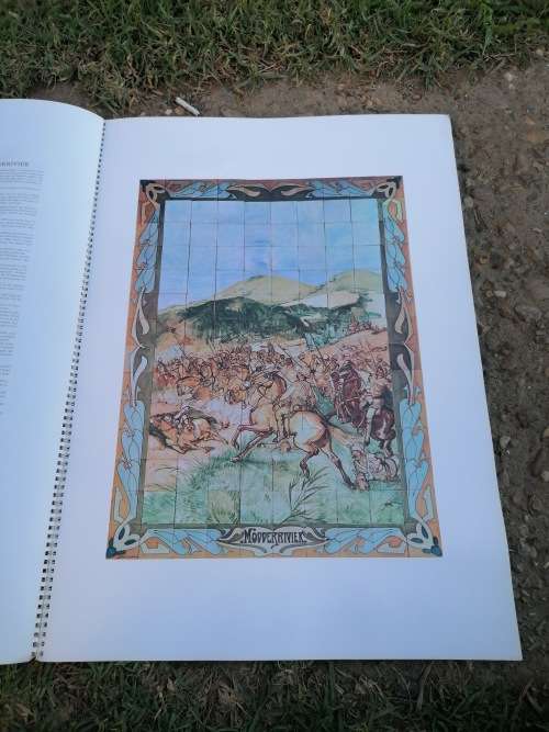 Historic Tableaux on Tiles / Historiese Tablos op Teëls  Dr C.J Scheepers Strydom (Afrikaans) Mr H