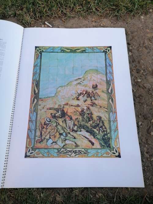 Historic Tableaux on Tiles / Historiese Tablos op Teëls  Dr C.J Scheepers Strydom (Afrikaans) Mr H