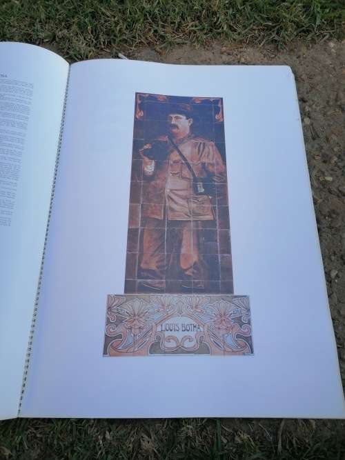 Historic Tableaux on Tiles / Historiese Tablos op Teëls  Dr C.J Scheepers Strydom (Afrikaans) Mr H
