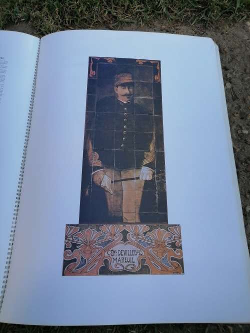 Historic Tableaux on Tiles / Historiese Tablos op Teëls  Dr C.J Scheepers Strydom (Afrikaans) Mr H