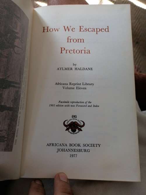 how we escaped from Pretoria captain aylmer haldane 1977