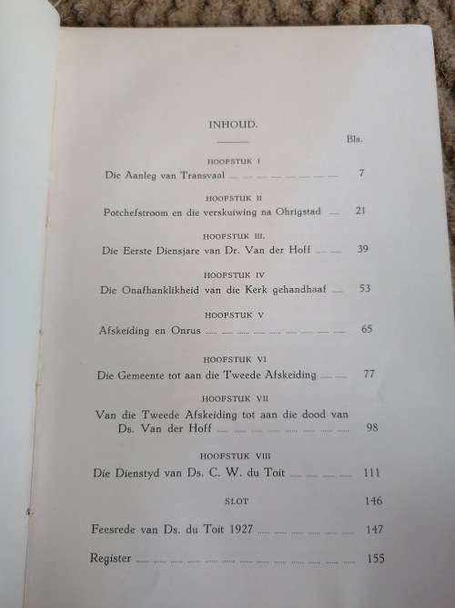 Die Nederduitsch Hervormde Gemeente Potchefstroom 1842 - 1942